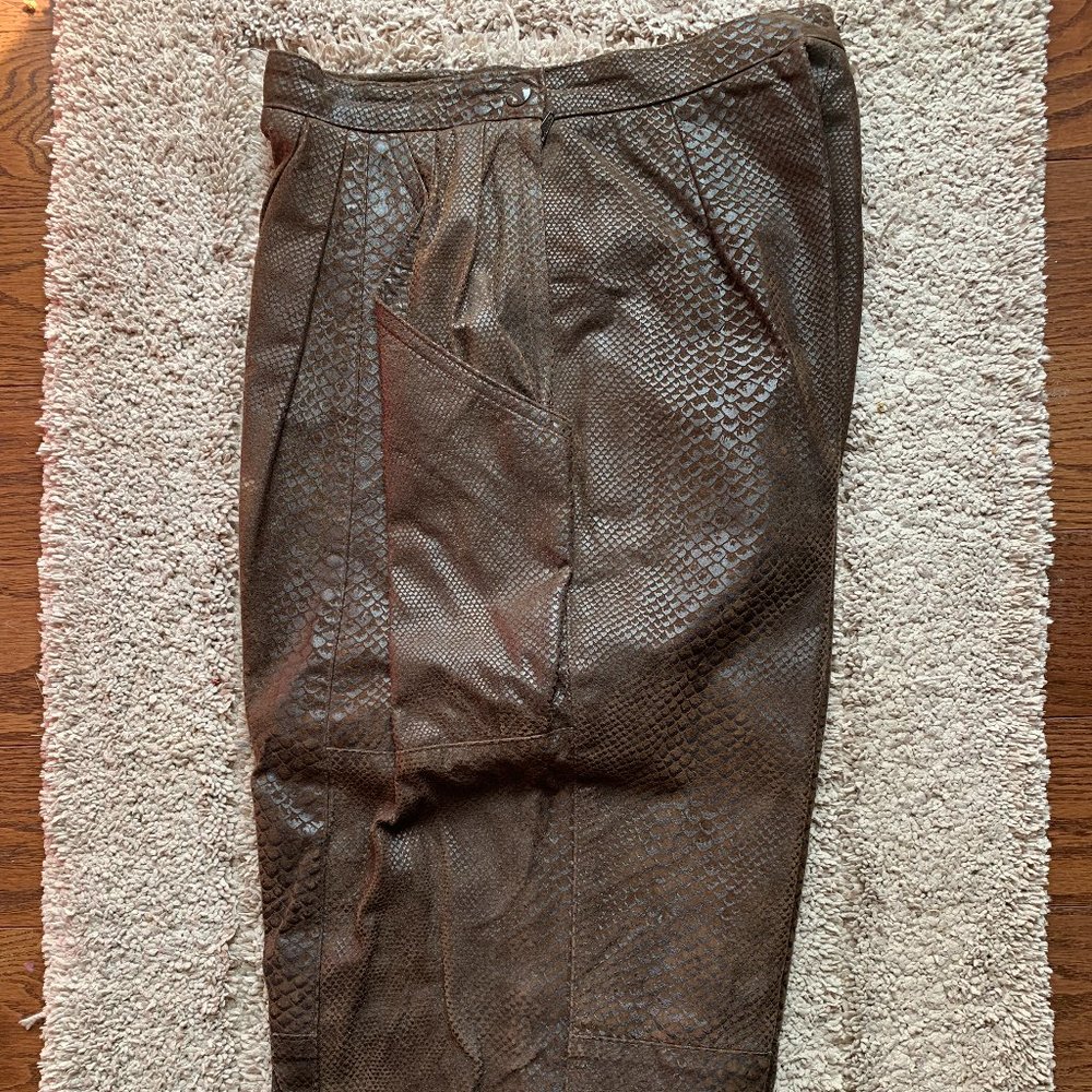 Suede/Leather Pants